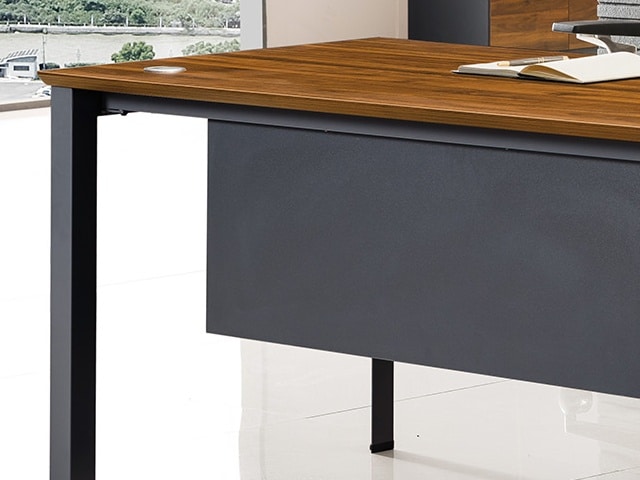 BUREAU DIRECTION AM01-2000 2000*950*750 BROWN 17+GREY