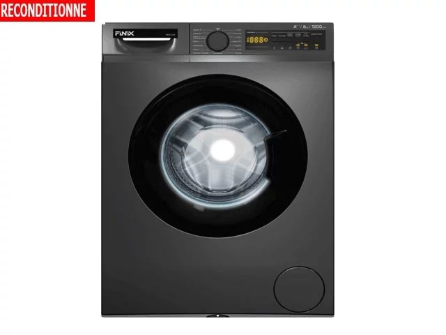 MACHINE A LAVER 8KGS FINIX INVERTER WM8KGT214 GRISE 641*577*88 RECON1