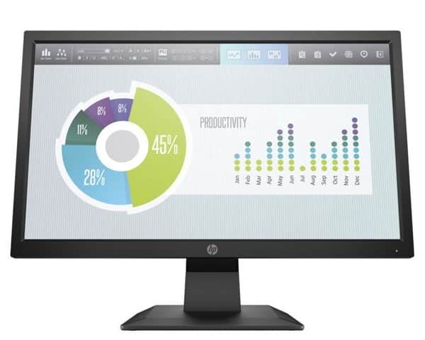 ECRAN ORDINATEUR HP 19.5" LED MONITOR P204