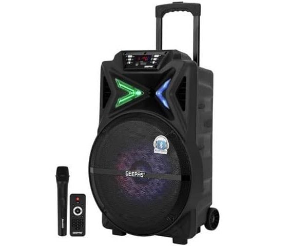SPEAKER MULTIMEDIA GEEPAS GMS11131 RECHARGEABLE 40000W+MIC+TELECOMMA