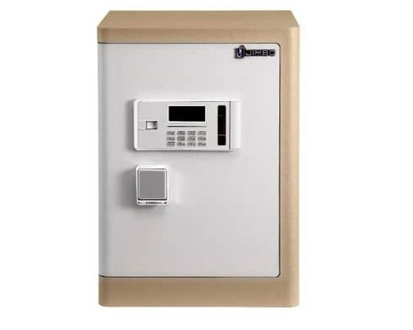 COFFRE FORT 85 KGS H8-1000 COULEUR BEIGE DORE 1000X500X450