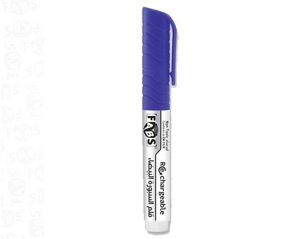 MARQUEUR EFFACABLE BISEAU BLEU FABS REF 81143