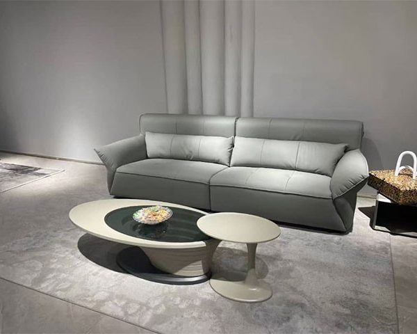 TABLE BASSE REF CJ1329 1300X650X370+TABLE BASSE REF D1329 BEIGE/GRIS