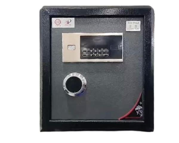 COFFRE FORT IGNIFUGE 52 KGS HA-450 COULEUR GRIS NOIR 450X410X335