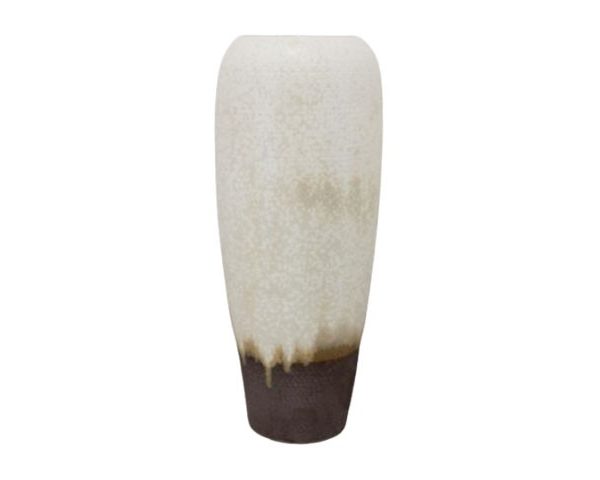 VASE DE DECORATION REF CB012 40X40X90 CLR BEIGE MARRON MM