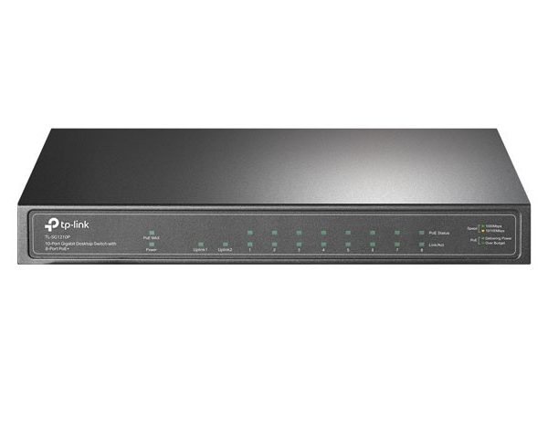 SWITCH TPLINK TL-SG1210P POE 10 PORTS