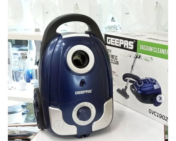 ASPIRATEUR 3L GEEPAS PLASTIQUE GVC19023 BLEU/NOIR