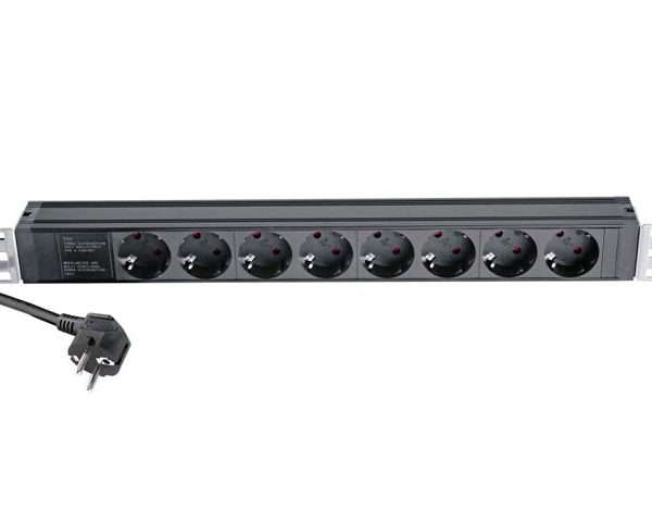 MULTIPRISE RACKABLE 19U SERVEUR 8 TROUS