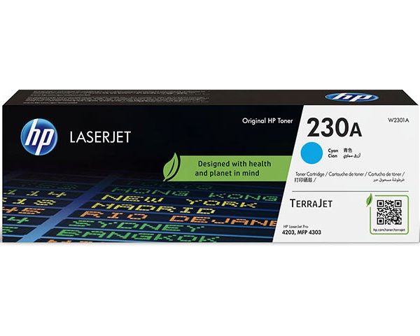 TONER HP LASERJET 230 A CYAN W2201A