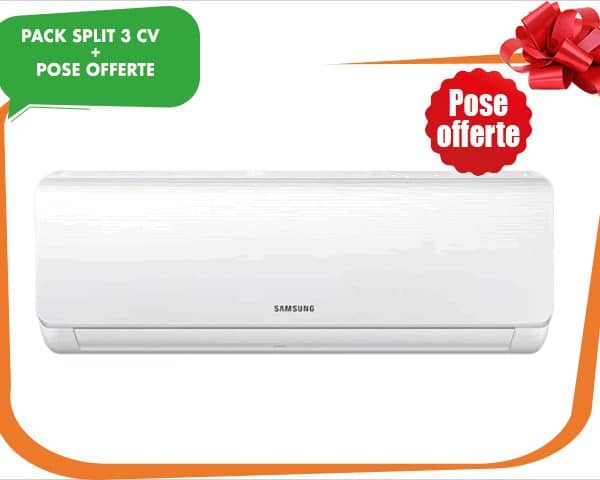 SPLIT 3CV SAMSUNG MAX AR24CRHGAW/AF 24000BTU GAZ R410+POSE OFFERTE