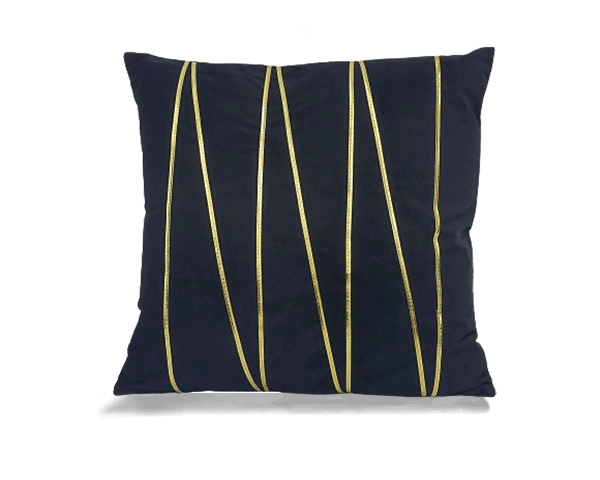 COUSSIN 46X46 REF C4605 NOIR DOREE 