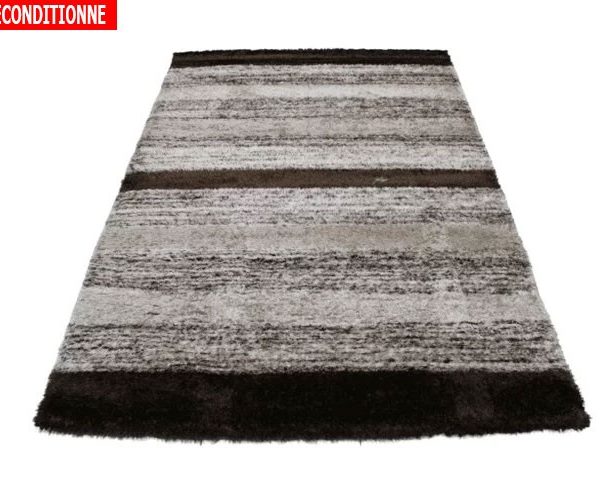 MOQUETTE MM DE LUXE 160X230 P731A VIZION MARRON RECOND