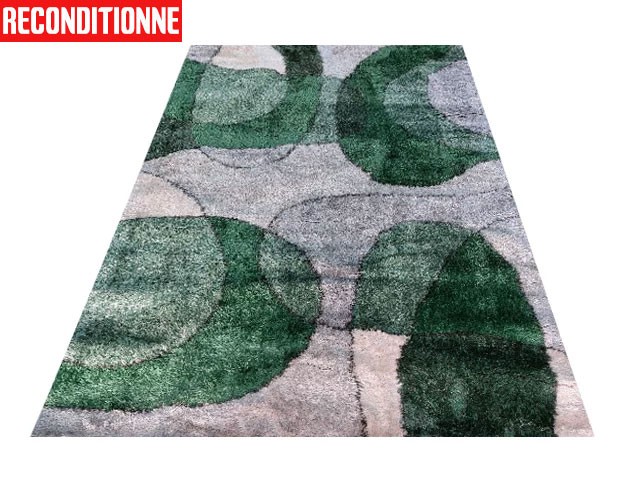 MOQUETTE MM DE PUFFY STYLE AS 160X230 P781A 54 DARK GREEN/GREY RECOND