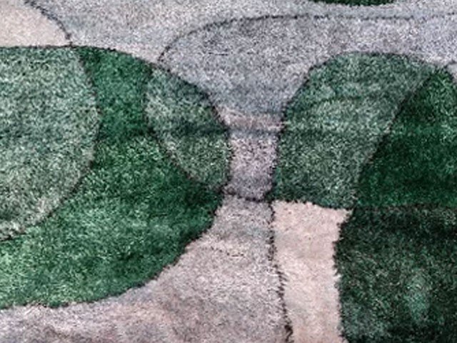 MOQUETTE MM DE PUFFY STYLE AS 160X230 P781A 54 DARK GREEN/GREY RECOND