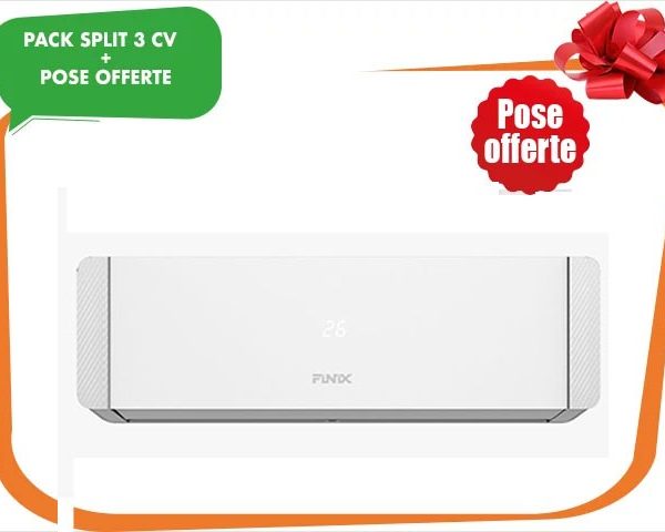 SPLIT 3CV FINIX-24DP 24000BTU GAZ R410A+POSE OFFERTE
