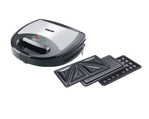 SANDWICH MAKER NIKAI NGT323D NOIR/INOX