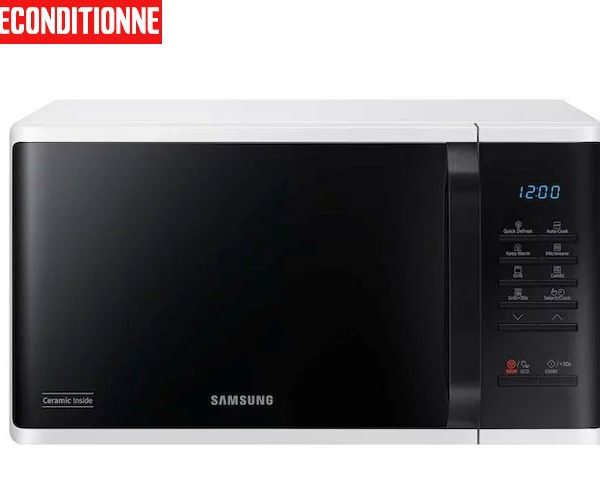 MICRO ONDE 23L SAMSUNG MS23K3513 SANS GRILLE BLANC 49*36*26 RECOND