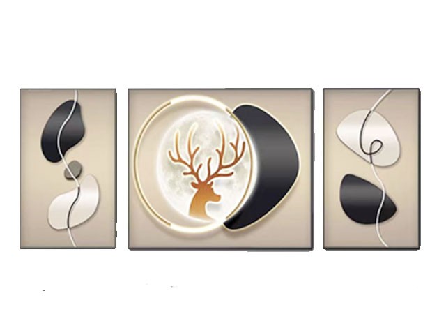 TABLEAU DECORATION REF D107312 50X70X2+100X70