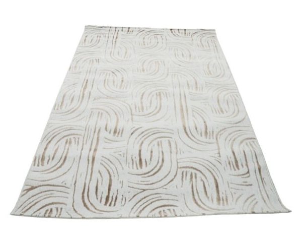 MOQUETTE 160*230 REF 1986 COULEUR MARRON/ GRIS