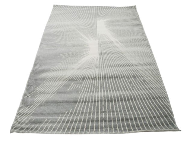 MOQUETTE REF S8852 160X230 COULEUR GRIS/BEIGE