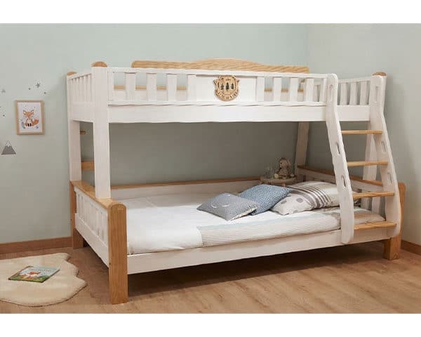 CHAMBRE A COUCHER ENFANT 120X190 REF 523/520 SUPERPOSEE BLANC/BEIGE