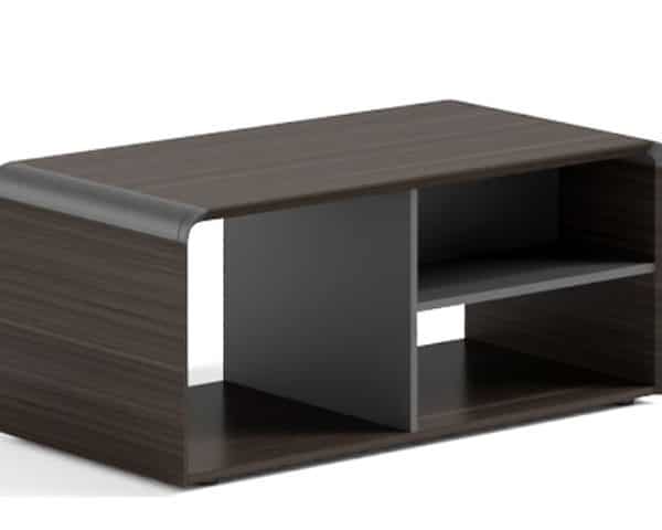 TABLE BASSE DE BUREAU OZ 3175-12 1200*600*450 COULEUR MARRON / GRIS