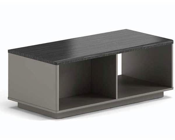 TABLE BASSE DE BUREAU OZ 3721-12 1200*600*450 COULEUR EBONY+IRON GRAY