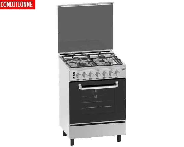 CUISINIERE 4 FEUX FINIX 60X60-G64NC-M INOX RECOND2