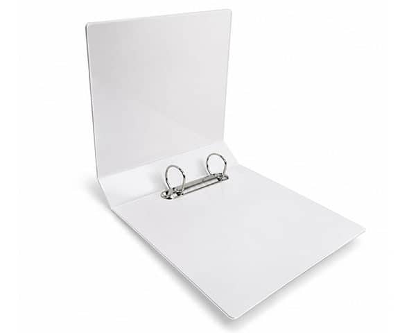 CLASSEUR LEV PVC A4 2 ANNEAUX BLANC W2024