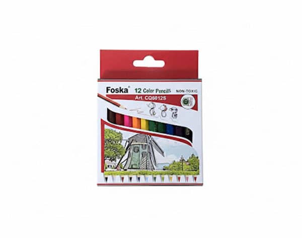 BOITE CRAYON COULEUR PQT DE 12