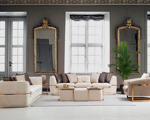 SALON TISSU 9 PLACES DIAMOND CLR BEIGE NERON 01+MARRON 03 DEST