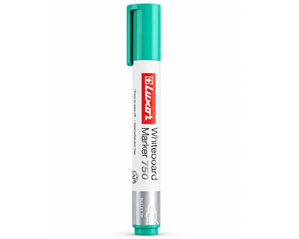 MARQUEUR EFFACABLE BISEAUTE VERT 750 LUXOR REF 3384