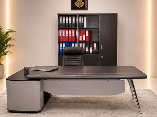 BUREAU DIRECTION + RETOUR OZ 3707-20 2000*1600*750