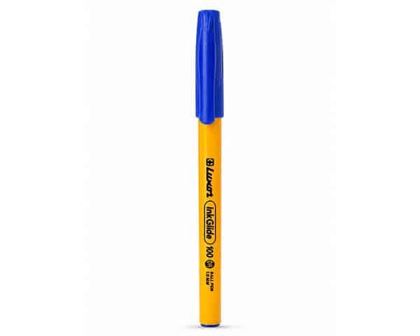 STYLO BILLE BLEU LUXOR 1.0mm REF INKGLIDE 18102