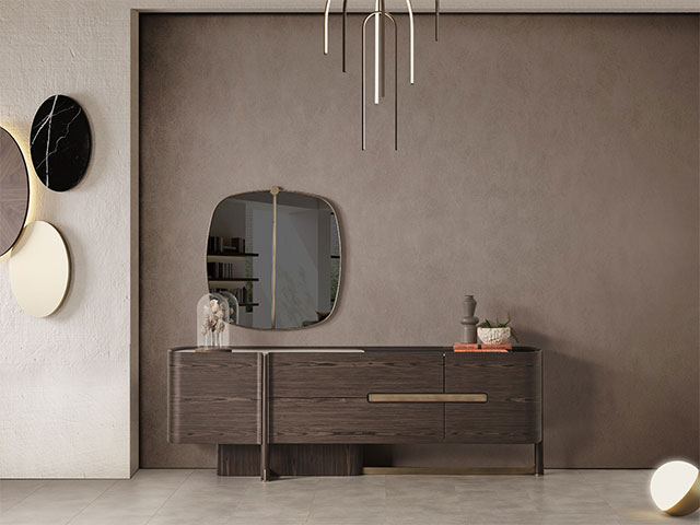 PACK WEST CONSOLE MIRROIR+TABLE BASSE+TABLE TV+TABLE A MANGER 6 PLCES