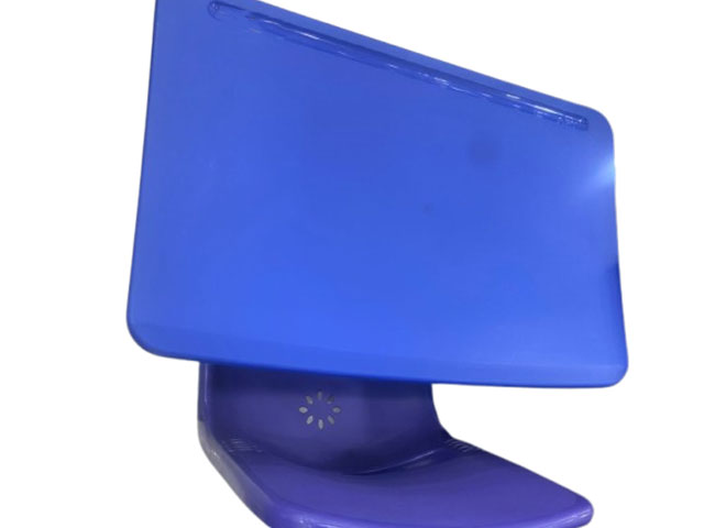 TABLE ECOLIERE+CHAISE H03+KZ07 BLEUE RECOND