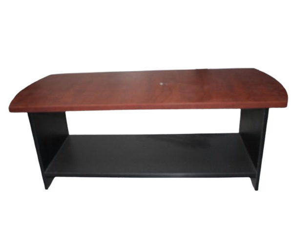TABLE BASSE DE BUREAU BT02-1 DIM 1200*500*455 ROUGE POMME & NOIR DEST