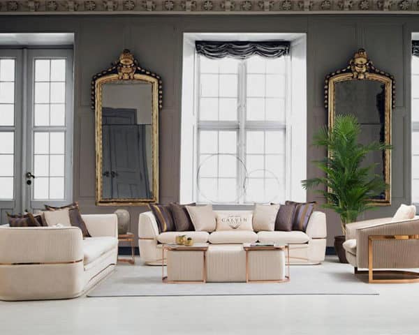 SALON TISSU 9 PLACES DIAMOND CLR BEIGE NERON 01+MARRON 03 DEST