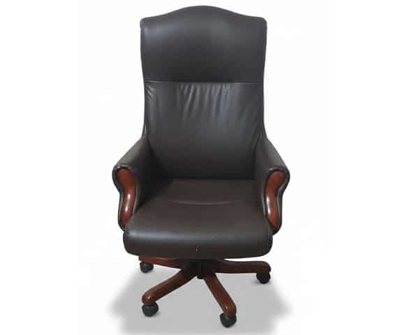 FAUTEUIL PRESIDENT REF 0721 MARRON A04 EN DESTOCKAGE