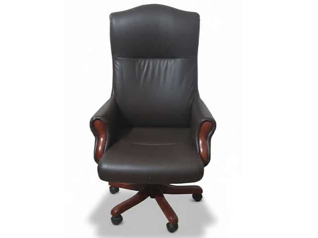 FAUTEUIL PRESIDENT REF 0721 MARRON A04 EN DESTOCKAGE