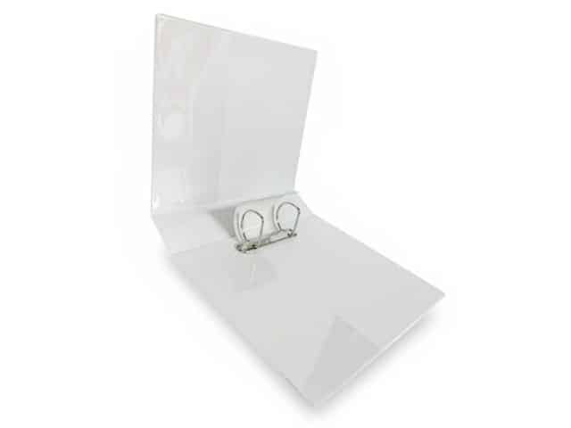 CLASSEUR LEV PVC A4 2 ANNEAUX BLANC W2024