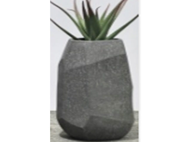 Promotion 11 VASE DE DECORATION FLEURS REF 21-1101B GRIS 45X45X90