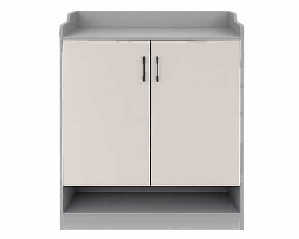 MEUBLE DE RANGEMENT CHAUSSURE REF 3308 GRIS 113*41*19