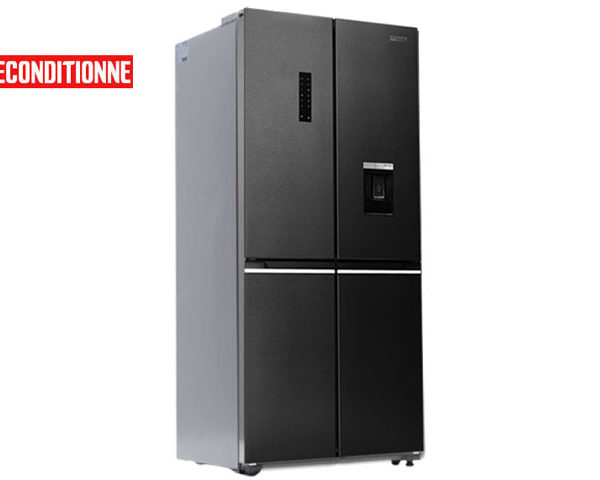 REFRIGERATEUR SBS 620L FINIX 620 4P NOF GRI DIS D'EAU 82*67*190 RECON