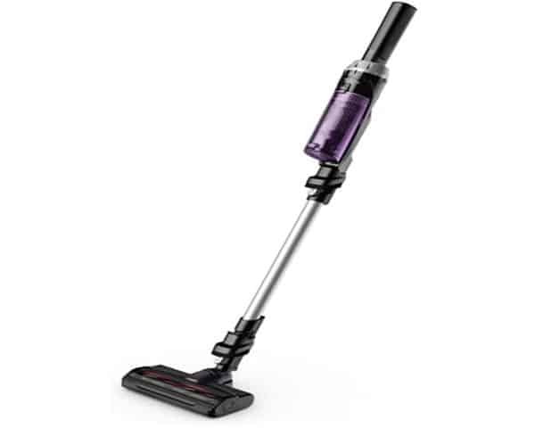 ASPIRATEUR 16.8 L TEFAL 100W UN3481 VERRE -NOIRE -MAUVE