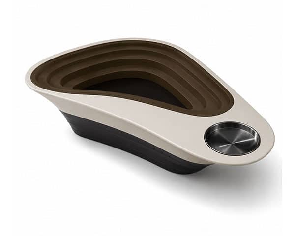 TABLE BASSE REF 7022 BEIGE/ NOIR 140X80