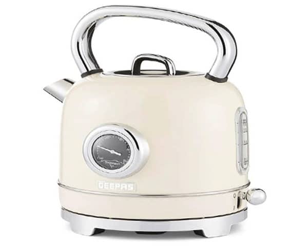 BOUILLOIRE ELECTRIQUE AVEC THERMOMETRE 1.8L GEEPAS GK38074UK BEIGE