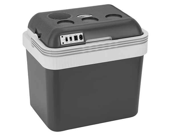 MINI REFRIGERATEUR VOITURE CHAUD/FROID GEEPAS 24L GRIS/BLANC