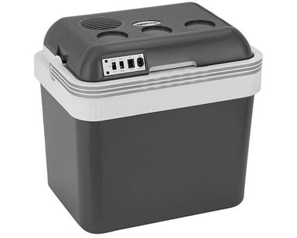 MINI REFRIGERATEUR VOITURE CHAUD/FROID GEEPAS 24LGRF63062 GRIS/BLANC