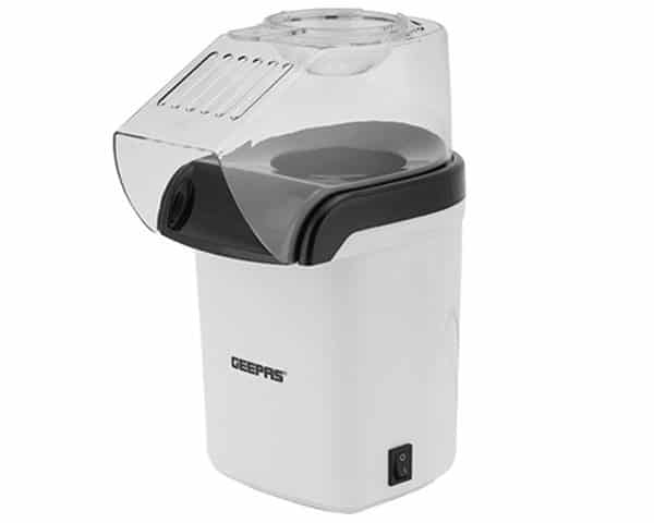 MACHINE A POP-CORN ELECTRIQUE GEEPAS GPM840 NOIR/BLANC